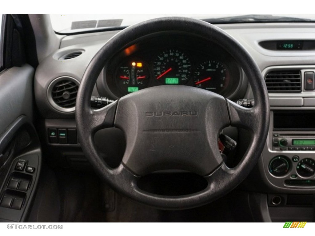 2004 Impreza Outback Sport Wagon - Woodland Green Pearl / Gray photo #21