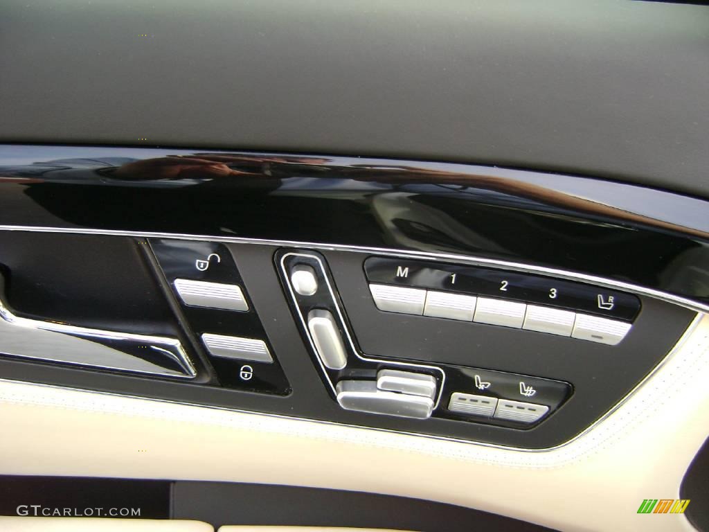 2007 S 550 Sedan - designo Mystic White / designo Porcelain Beige photo #5