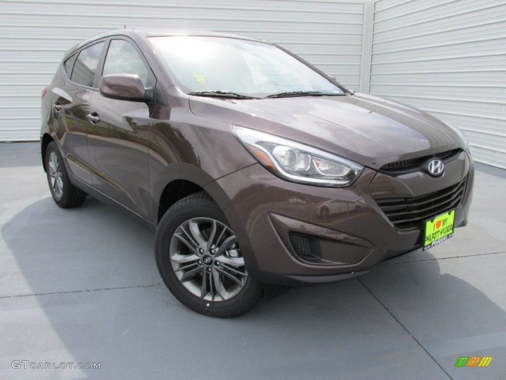 2015 Tucson GLS - Kona Bronze / Beige photo #2