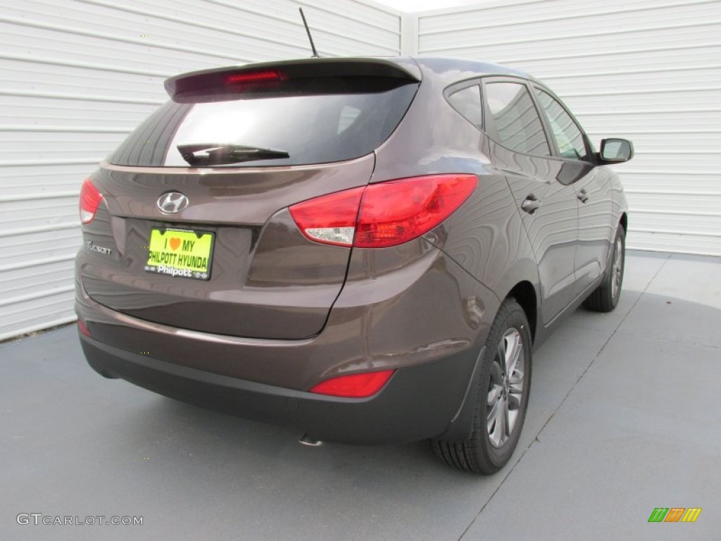 2015 Tucson GLS - Kona Bronze / Beige photo #4