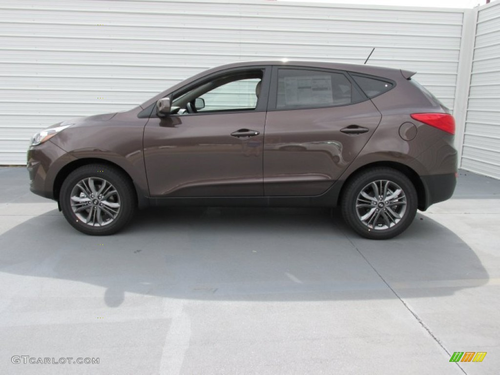 2015 Tucson GLS - Kona Bronze / Beige photo #6