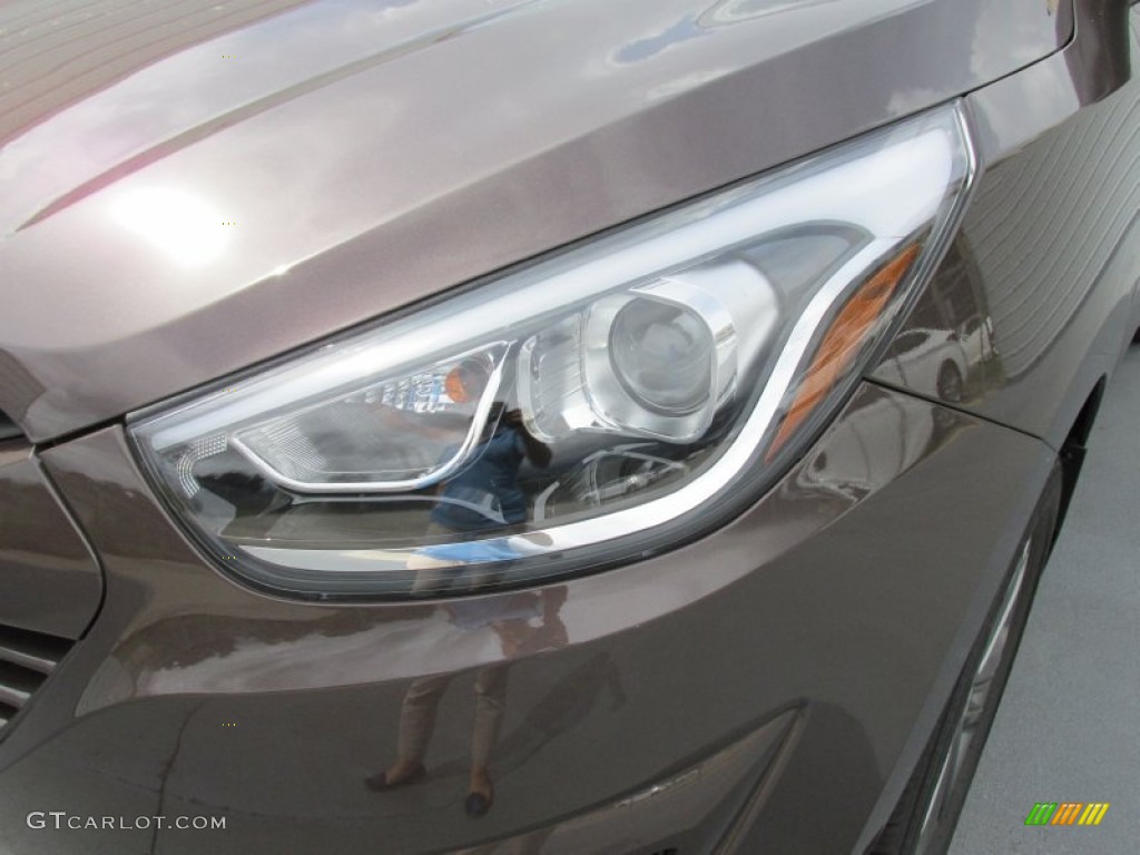 2015 Tucson GLS - Kona Bronze / Beige photo #9