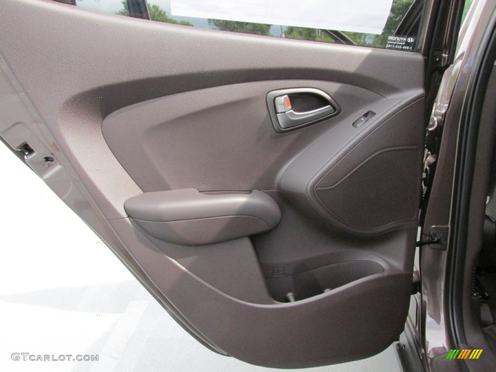 2015 Hyundai Tucson GLS Beige Door Panel Photo #97967231