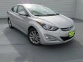 2015 Shimmering Air Silver Hyundai Elantra SE Sedan  photo #1