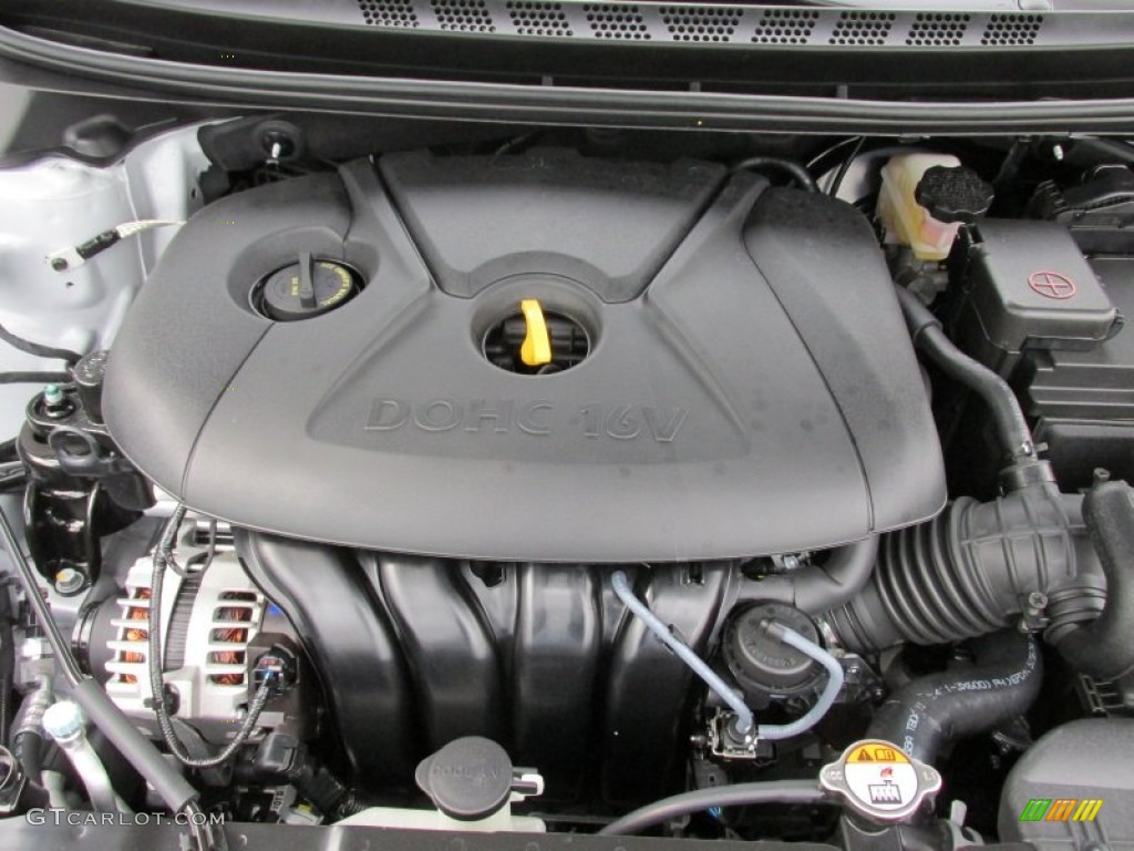 2015 Elantra SE Sedan - Shimmering Air Silver / Gray photo #16