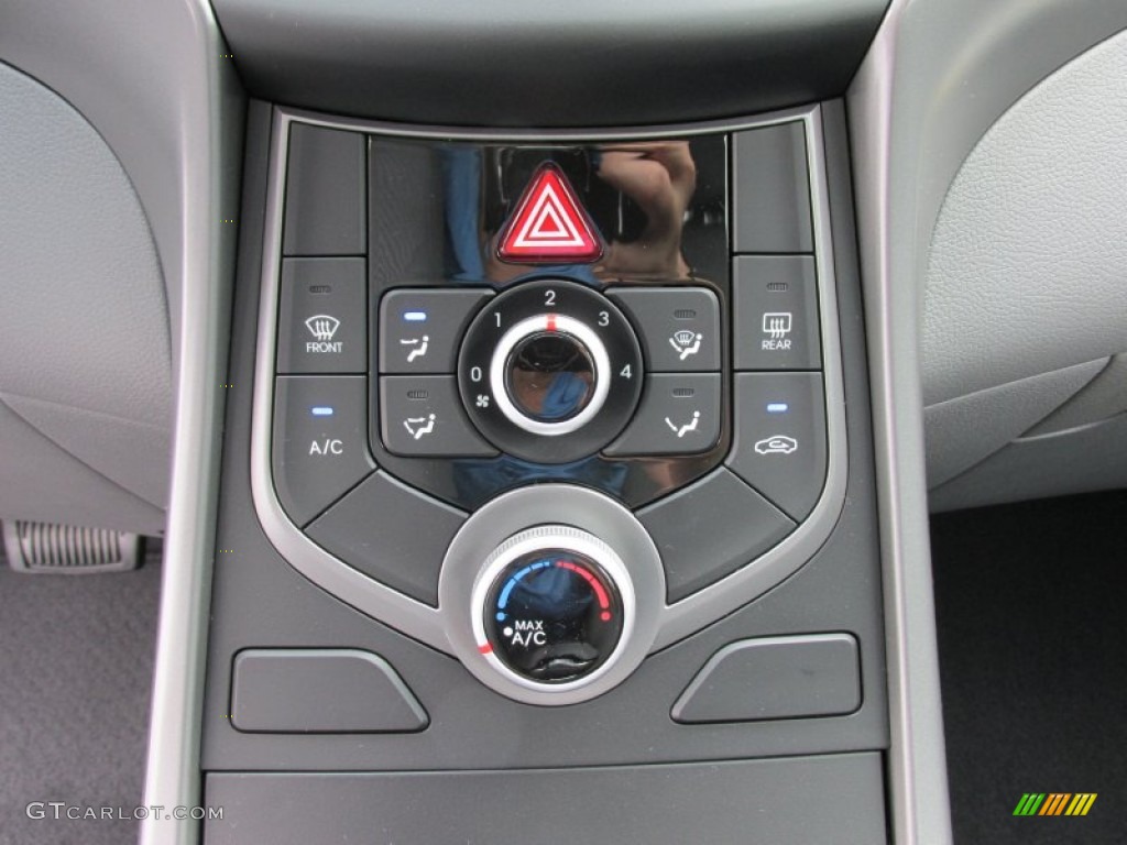 2015 Elantra SE Sedan - Shimmering Air Silver / Gray photo #27