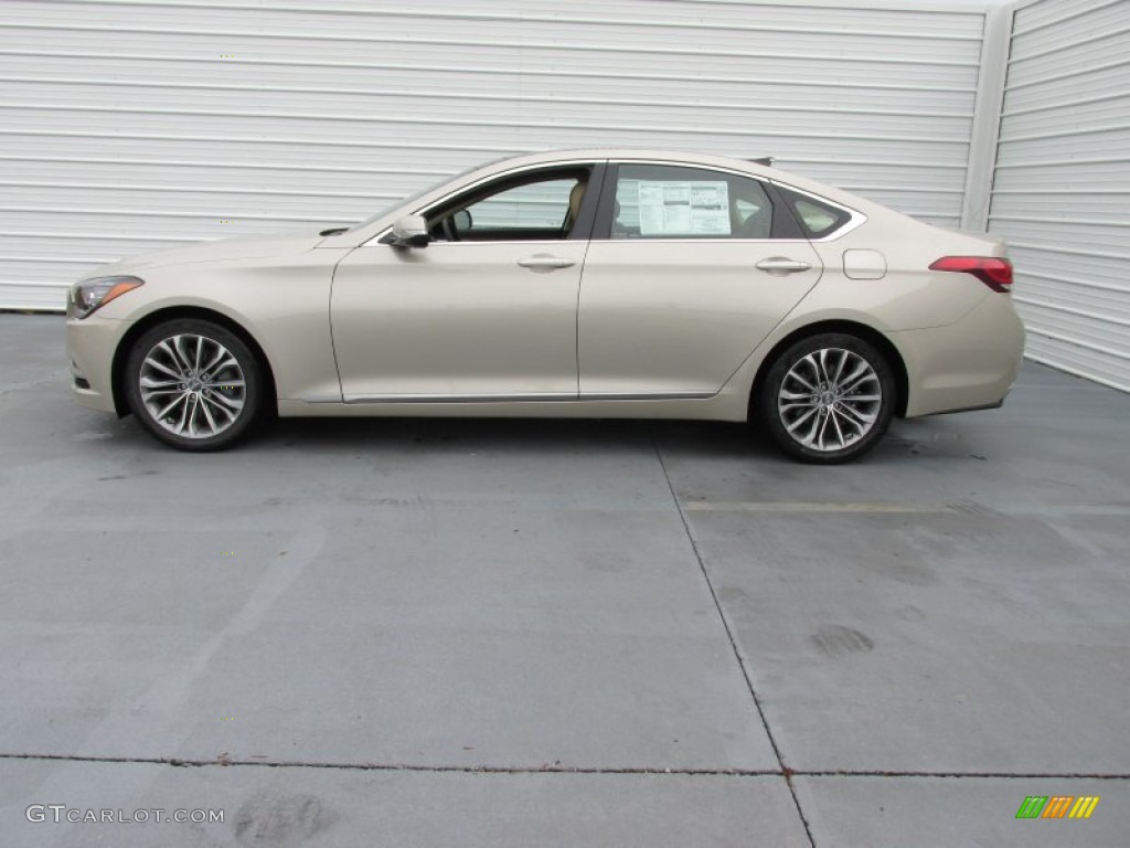 Marrakesh Beige 2015 Hyundai Genesis 3.8 Sedan Exterior Photo #97969379