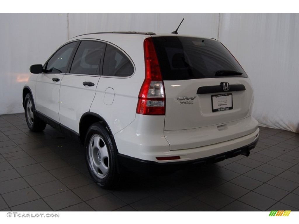 2011 CR-V LX - Taffeta White / Gray photo #8