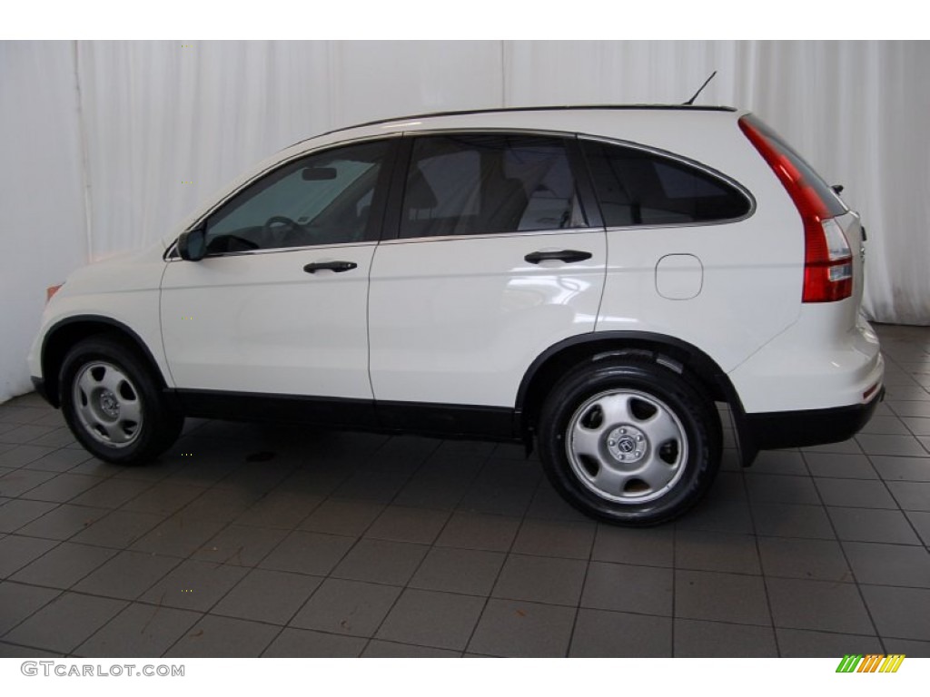 2011 CR-V LX - Taffeta White / Gray photo #11