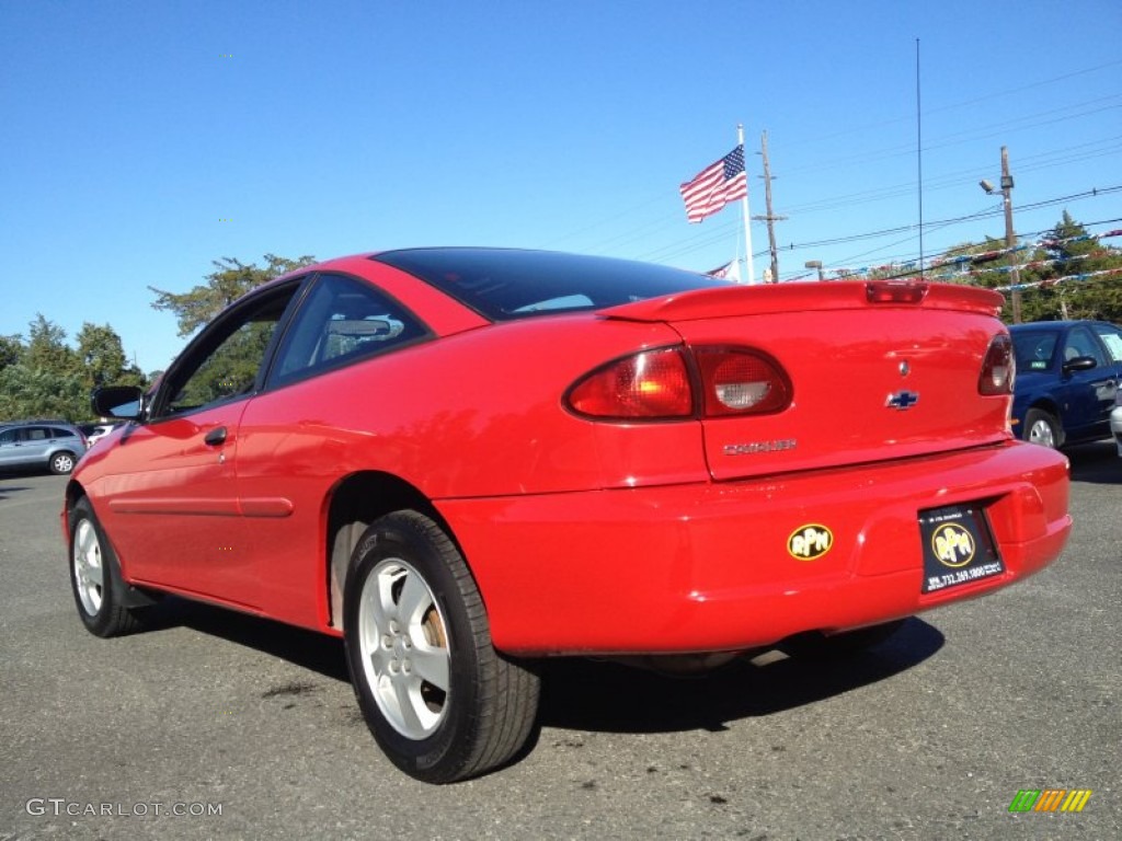 2000 Cavalier Coupe - Bright Red / Graphite photo #16