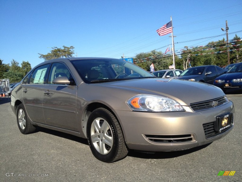 2007 Impala LS - Amber Bronze Metallic / Neutral Beige photo #4
