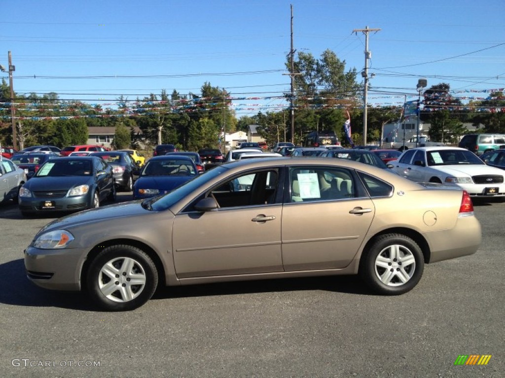 2007 Impala LS - Amber Bronze Metallic / Neutral Beige photo #17