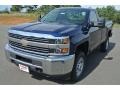 2015 Deep Ocean Blue Metallic Chevrolet Silverado 2500HD WT Regular Cab  photo #2