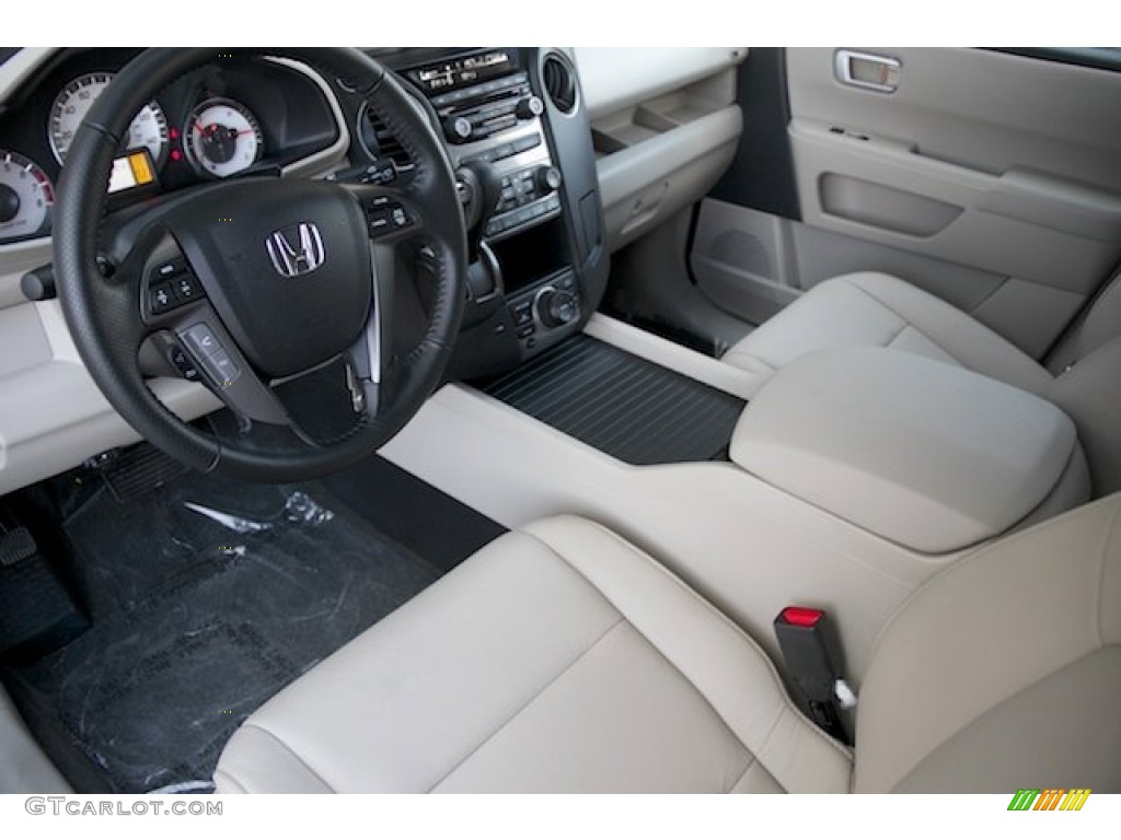 Beige Interior 2015 Honda Pilot EX-L Photo #97972168