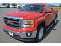 Fire Red - Sierra 1500 SLE Double Cab Photo No. 2