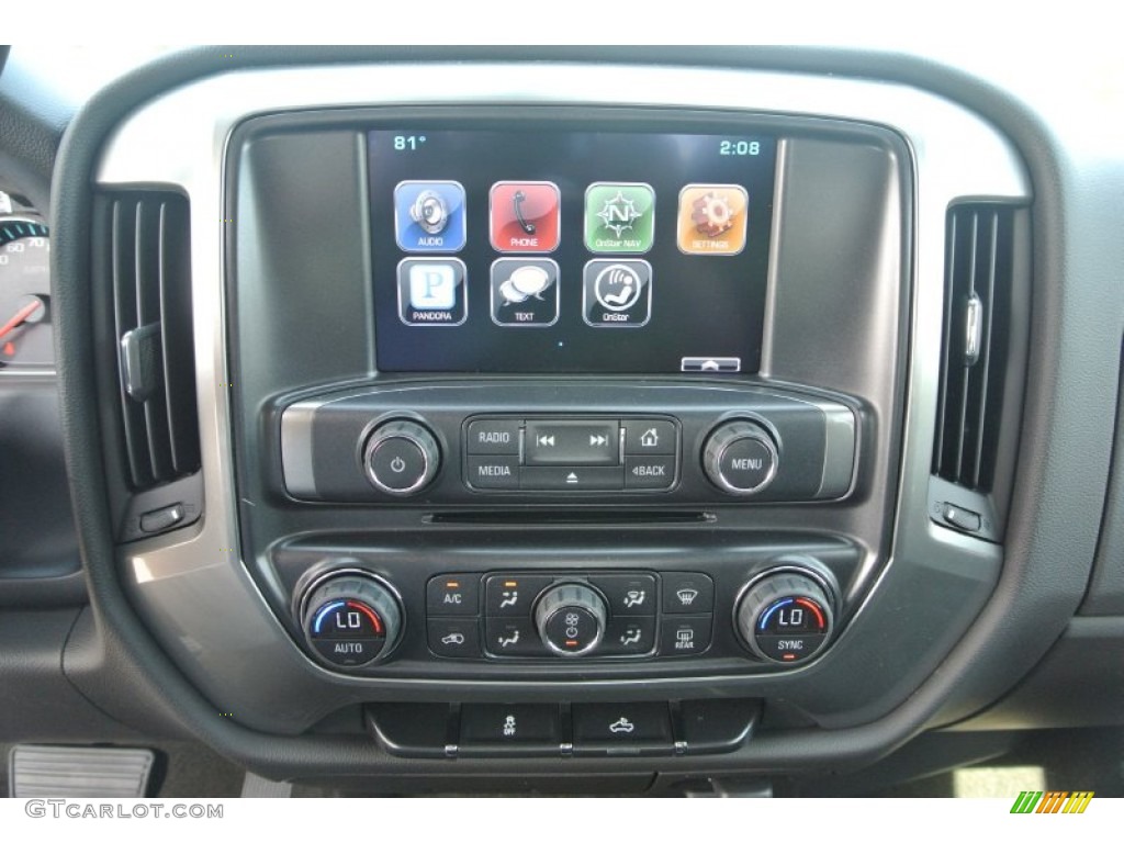 2015 Silverado 1500 LT Double Cab - Silver Ice Metallic / Jet Black photo #11