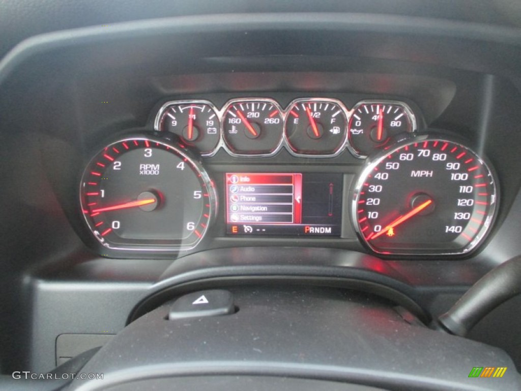 2015 GMC Sierra 1500 SLE Crew Cab 4x4 Gauges Photos