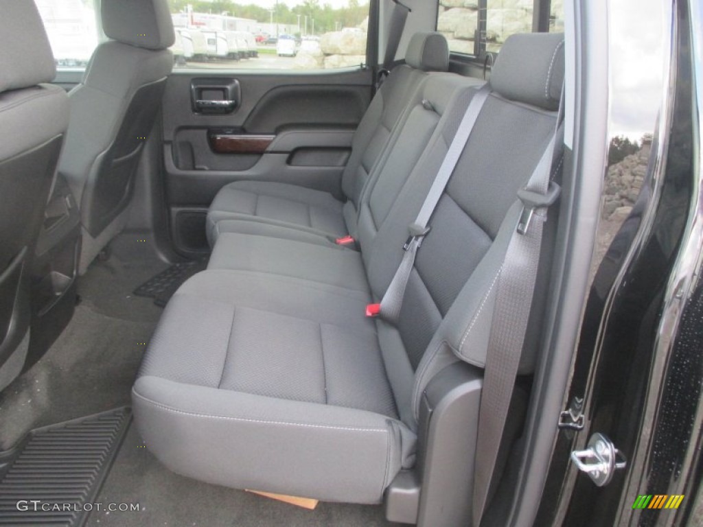 2015 GMC Sierra 1500 SLE Crew Cab 4x4 Rear Seat Photos