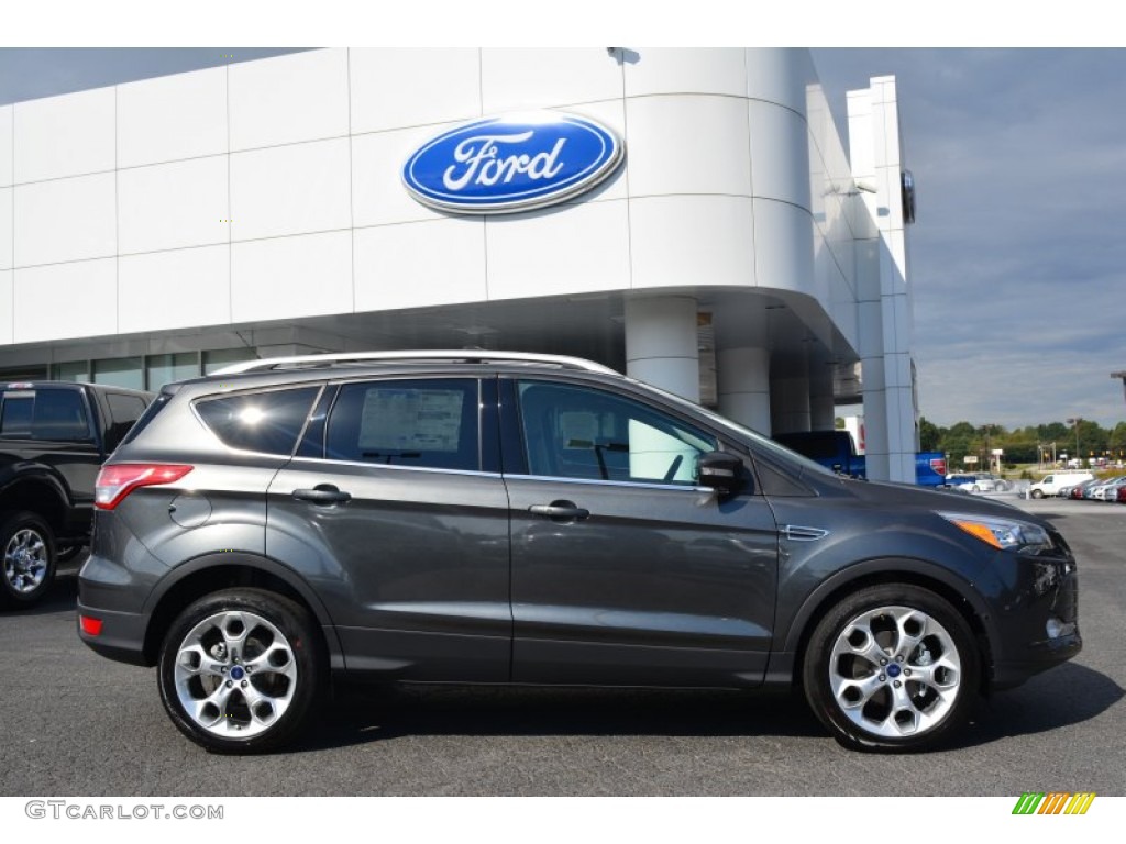 2015 Escape Titanium - Magnetic Metallic / Charcoal Black photo #2