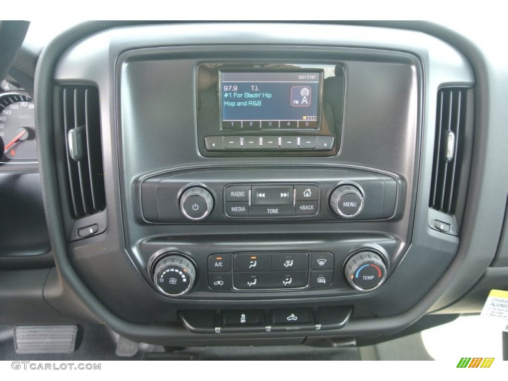 2015 Chevrolet Silverado 2500HD WT Double Cab 4x4 Utility Controls Photo #97975964