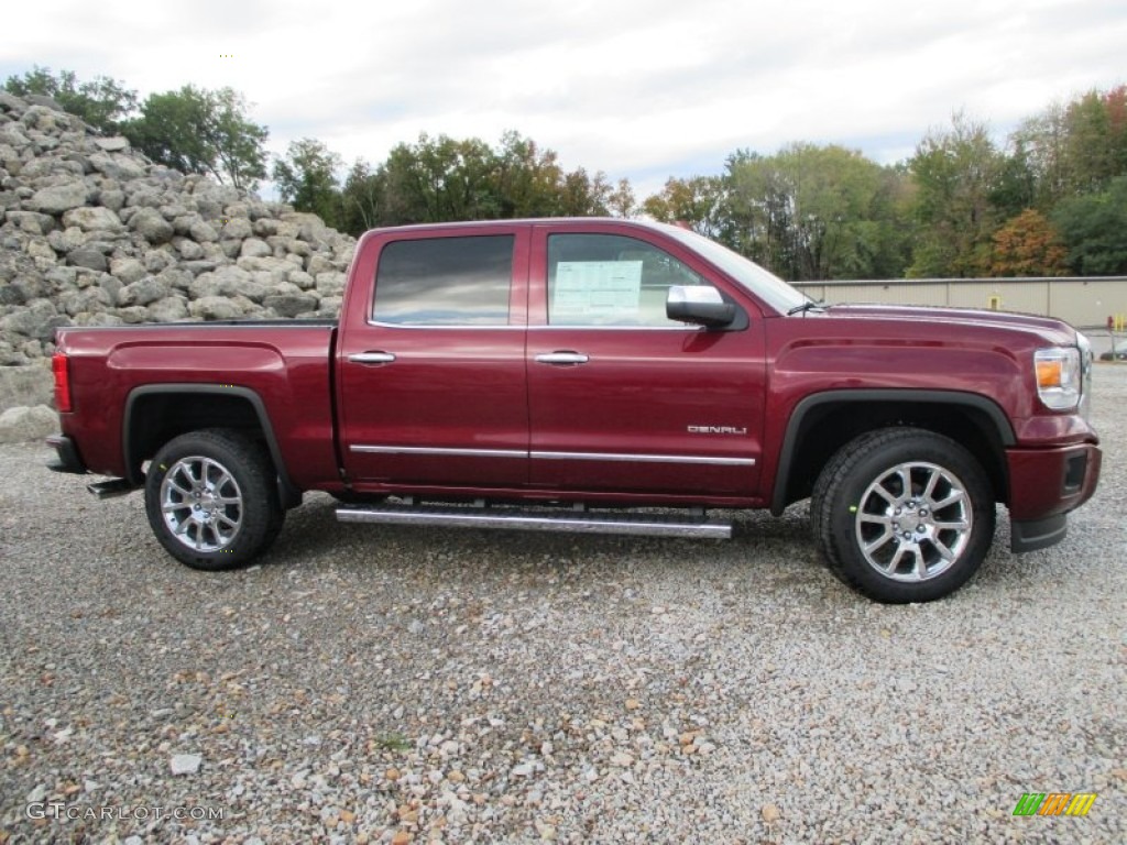 Sonoma Red Metallic 2015 GMC Sierra 1500 Denali Crew Cab 4x4 Exterior Photo #97976389
