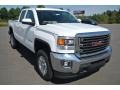 Summit White 2015 GMC Sierra 2500HD SLE Double Cab 4x4 Exterior