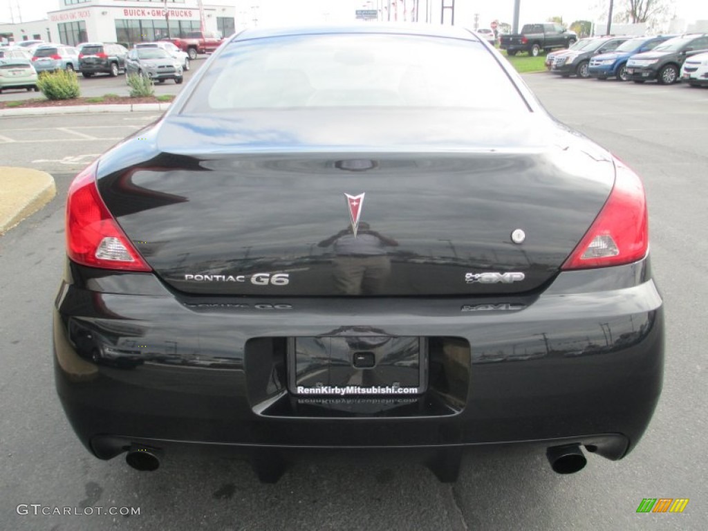 2009 G6 GXP Coupe - Carbon Black Metallic / Ebony/Light Titanium photo #6