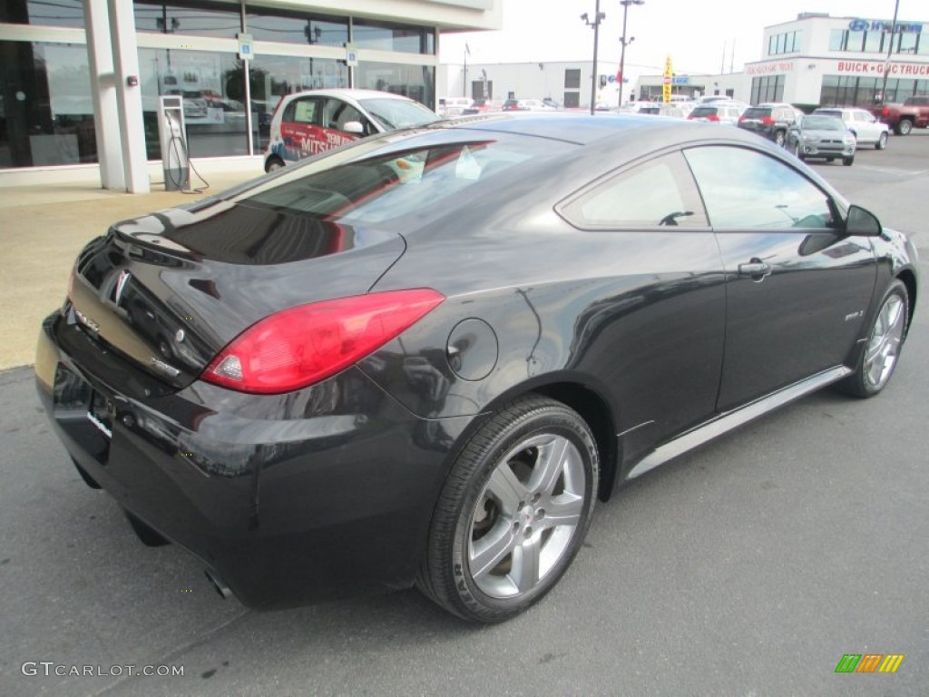 2009 G6 GXP Coupe - Carbon Black Metallic / Ebony/Light Titanium photo #7