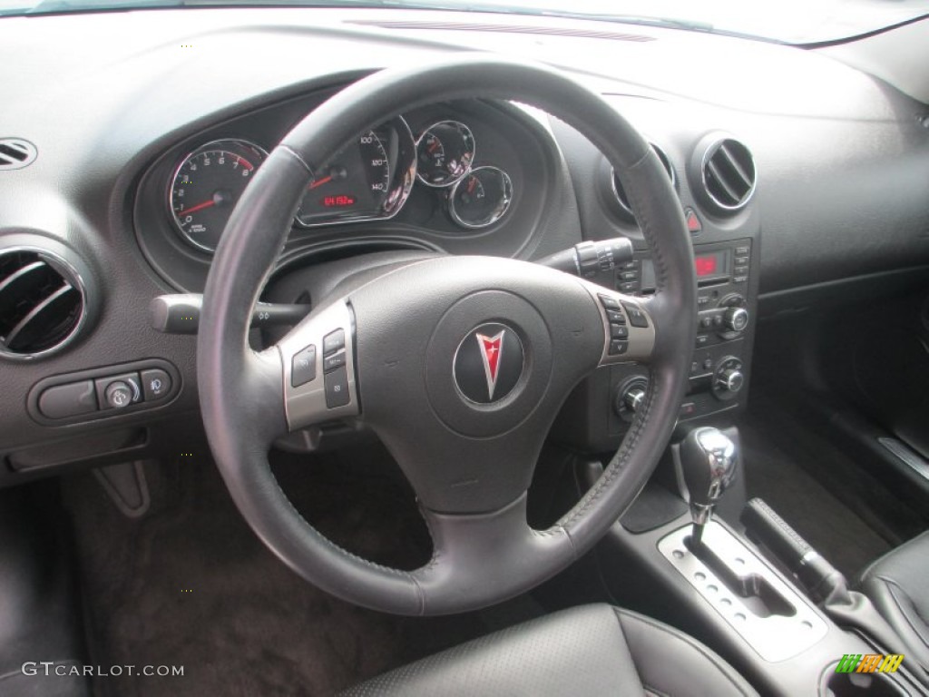2009 G6 GXP Coupe - Carbon Black Metallic / Ebony/Light Titanium photo #17