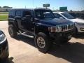 2008 Midnight Blue Metallic Hummer H3   photo #4
