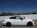 Polar White 2015 Mercedes-Benz C 63 AMG Coupe Exterior