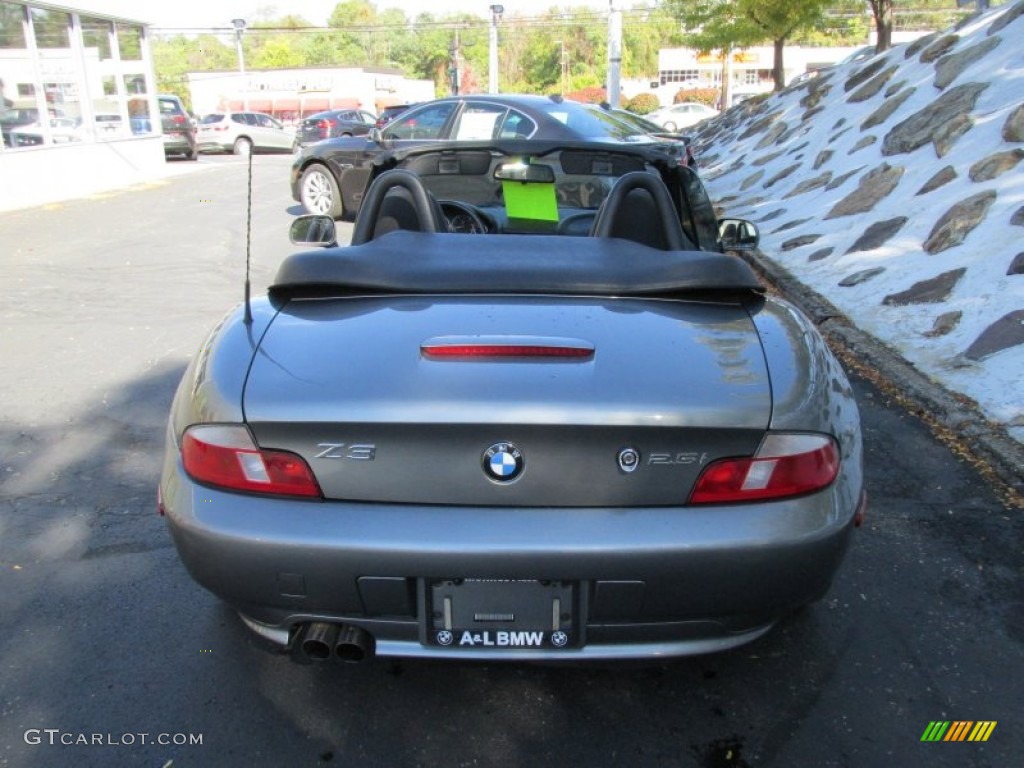 2001 Z3 2.5i Roadster - Steel Grey Metallic / Black photo #5