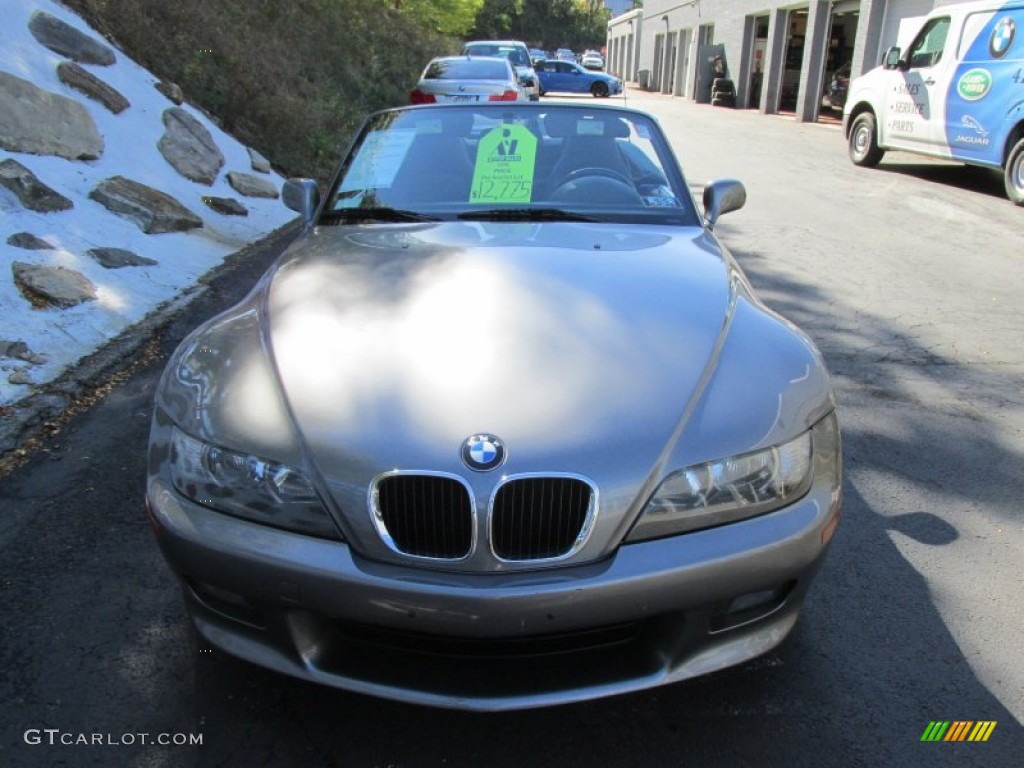 2001 Z3 2.5i Roadster - Steel Grey Metallic / Black photo #8