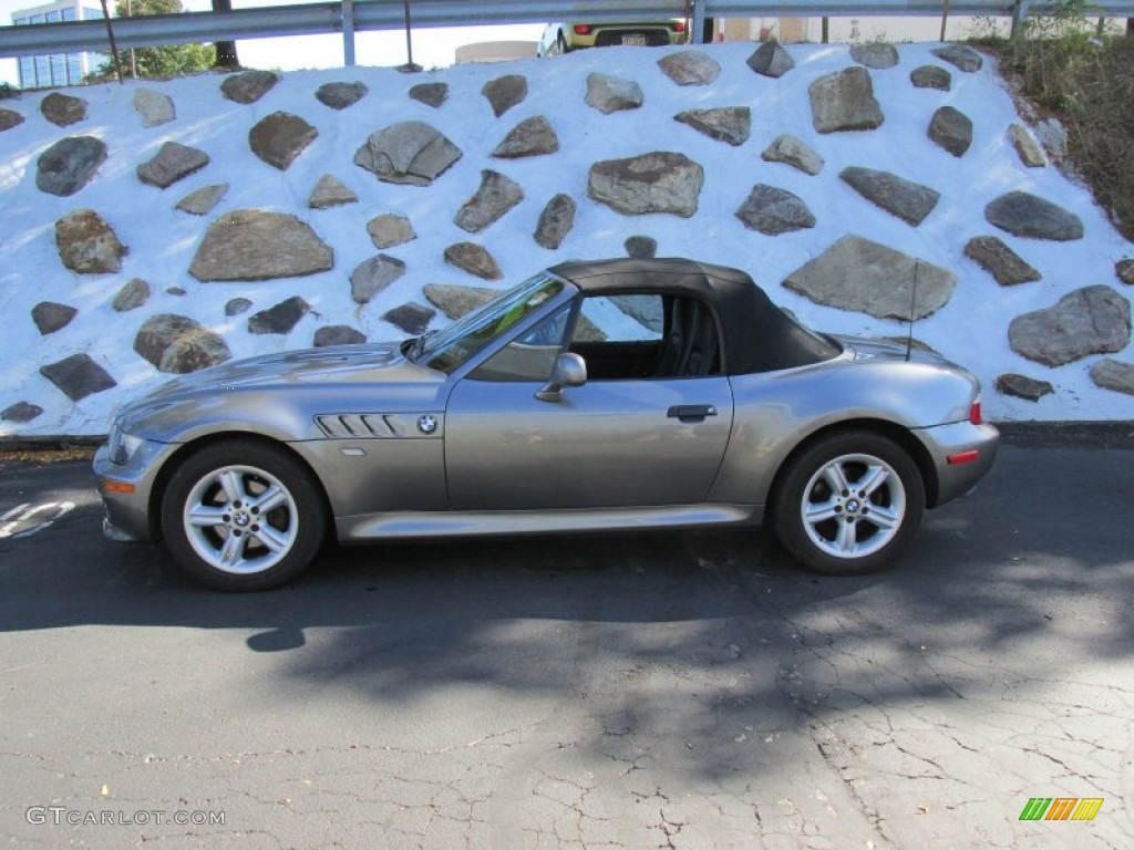 2001 Z3 2.5i Roadster - Steel Grey Metallic / Black photo #11