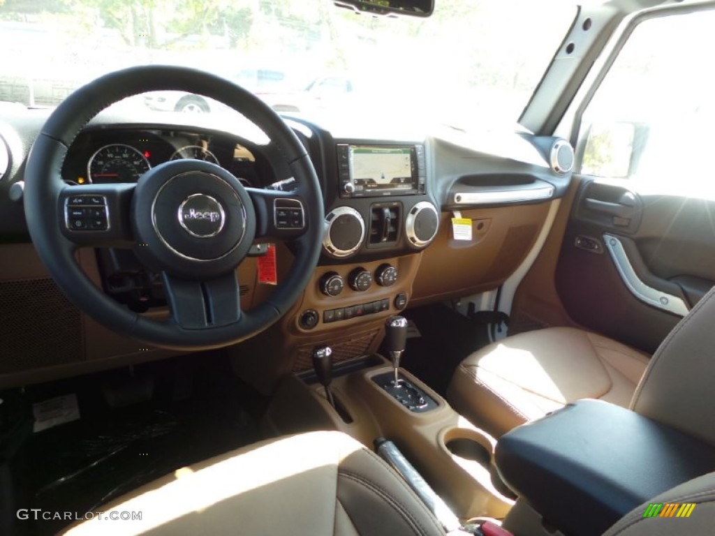 Black Dark Saddle Interior 2015 Jeep Wrangler Unlimited