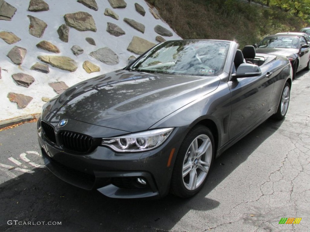Mineral Grey Metallic 2015 BMW 4 Series 435i xDrive Convertible Exterior Photo #97980229