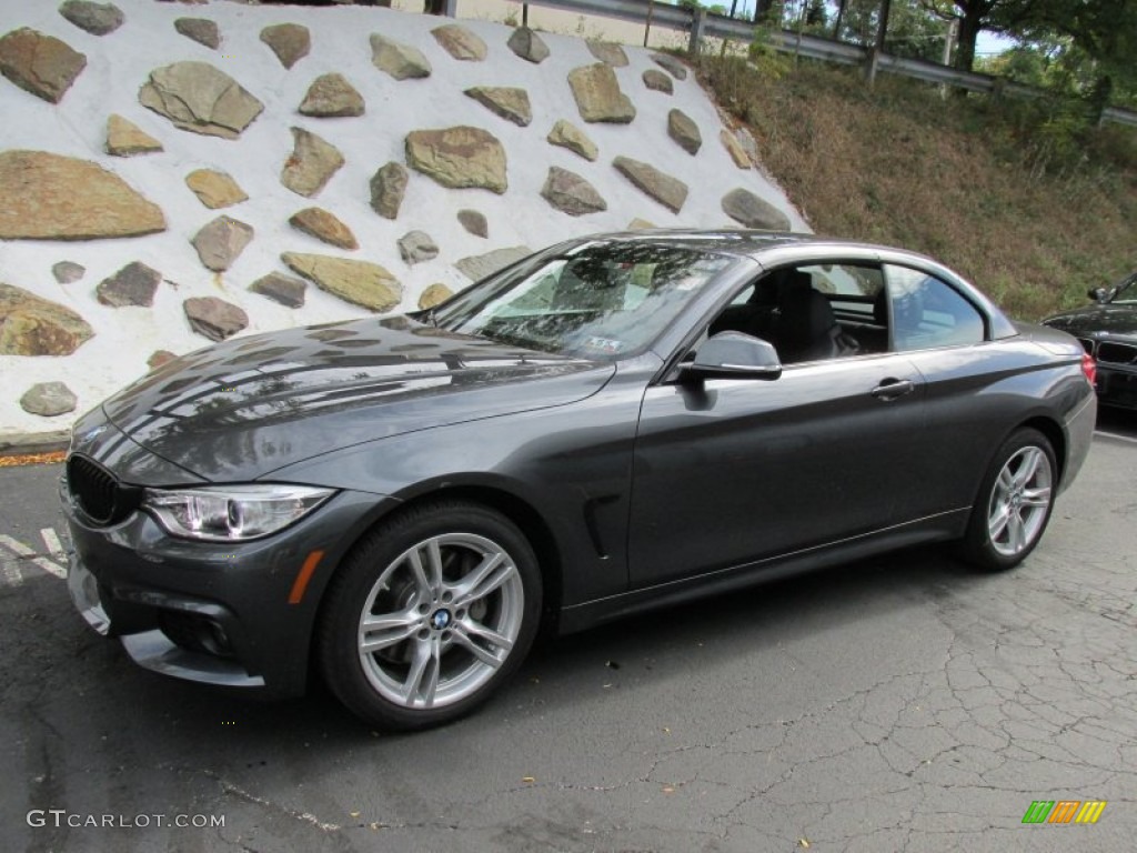 Mineral Grey Metallic 2015 BMW 4 Series 435i xDrive Convertible Exterior Photo #97980256