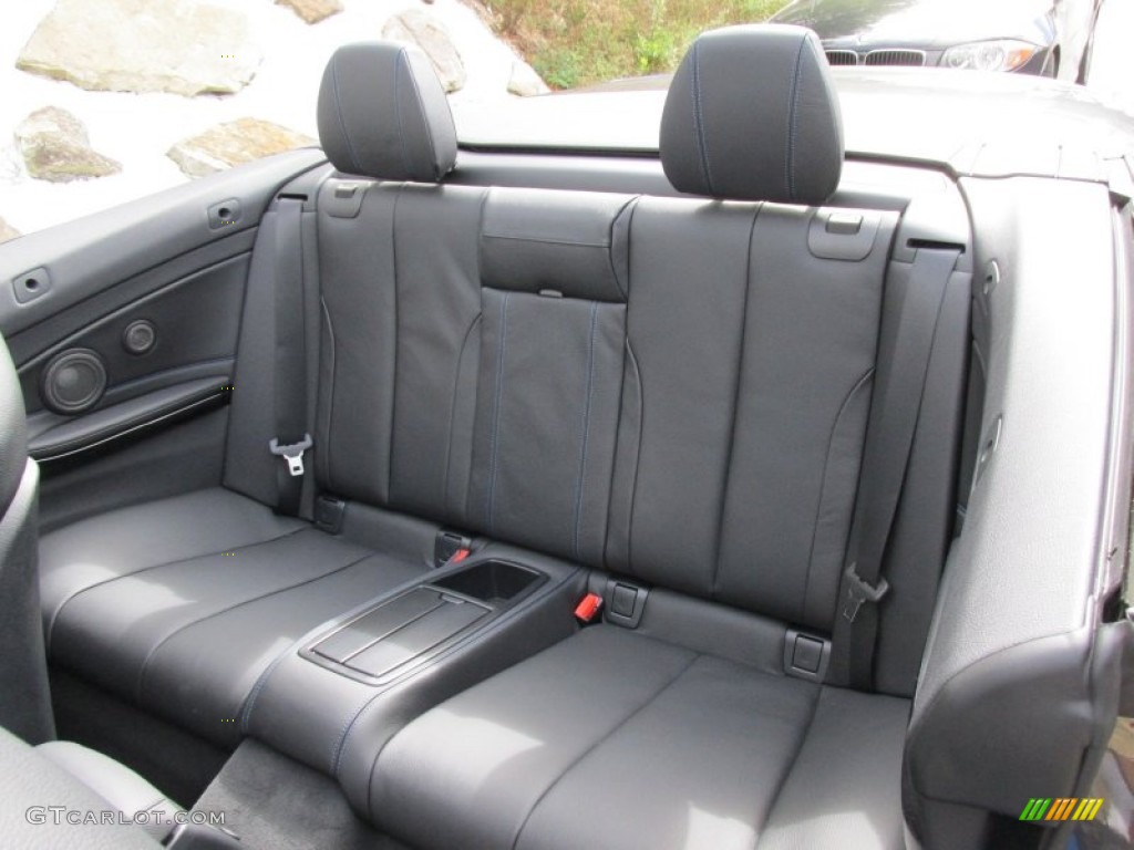 2015 BMW 4 Series 435i xDrive Convertible Rear Seat Photo #97980325