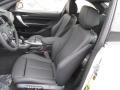 Black 2015 BMW 2 Series M235i xDrive Coupe Interior Color