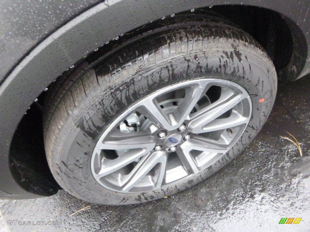 2015 Explorer XLT 4WD - Magnetic / Charcoal Black photo #7