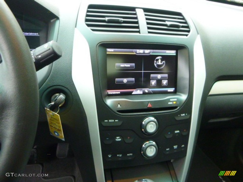 2015 Explorer XLT 4WD - Magnetic / Charcoal Black photo #13