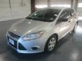 2014 Ingot Silver Ford Focus S Sedan  photo #3