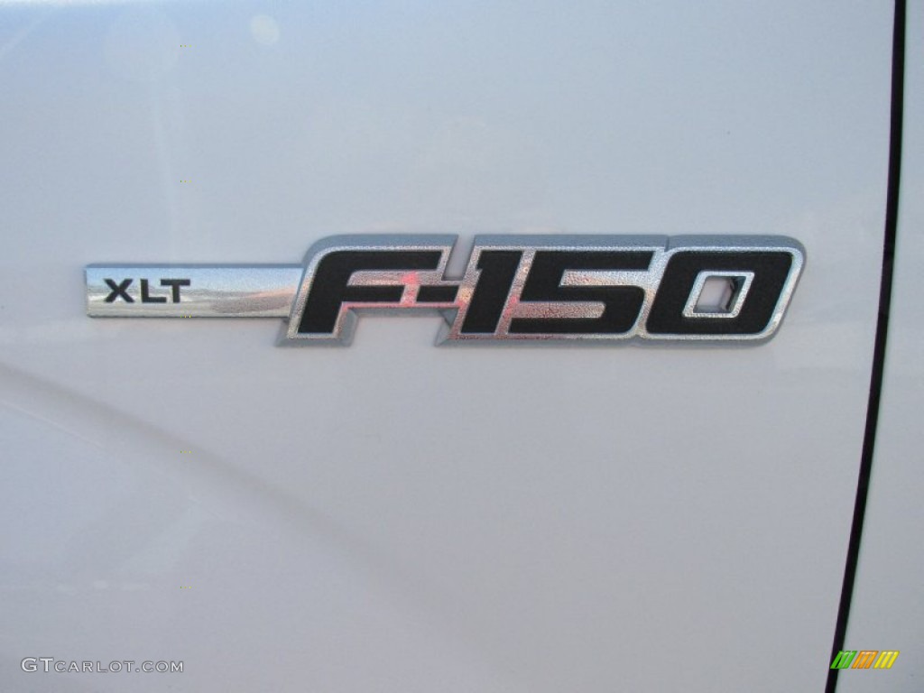2014 F150 XLT SuperCrew 4x4 - Oxford White / Steel Grey photo #14