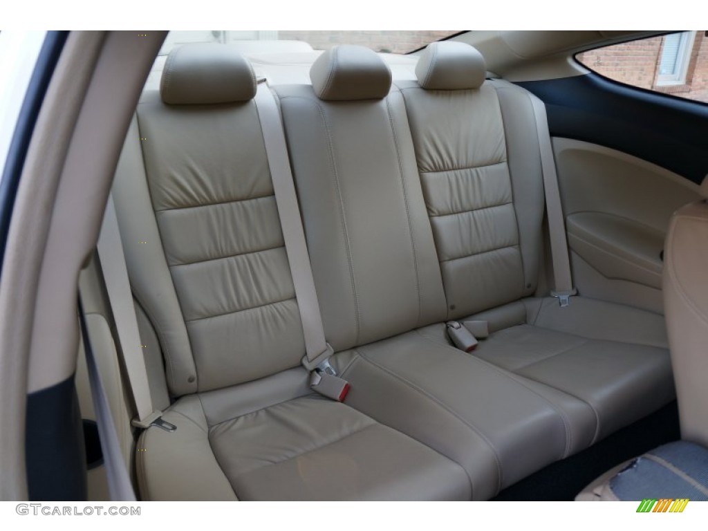 2008 Honda Accord EX-L V6 Coupe Rear Seat Photos