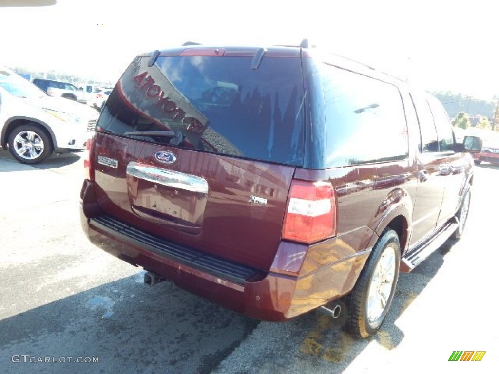 2011 Expedition EL Limited 4x4 - Royal Red Metallic / Charcoal Black photo #9