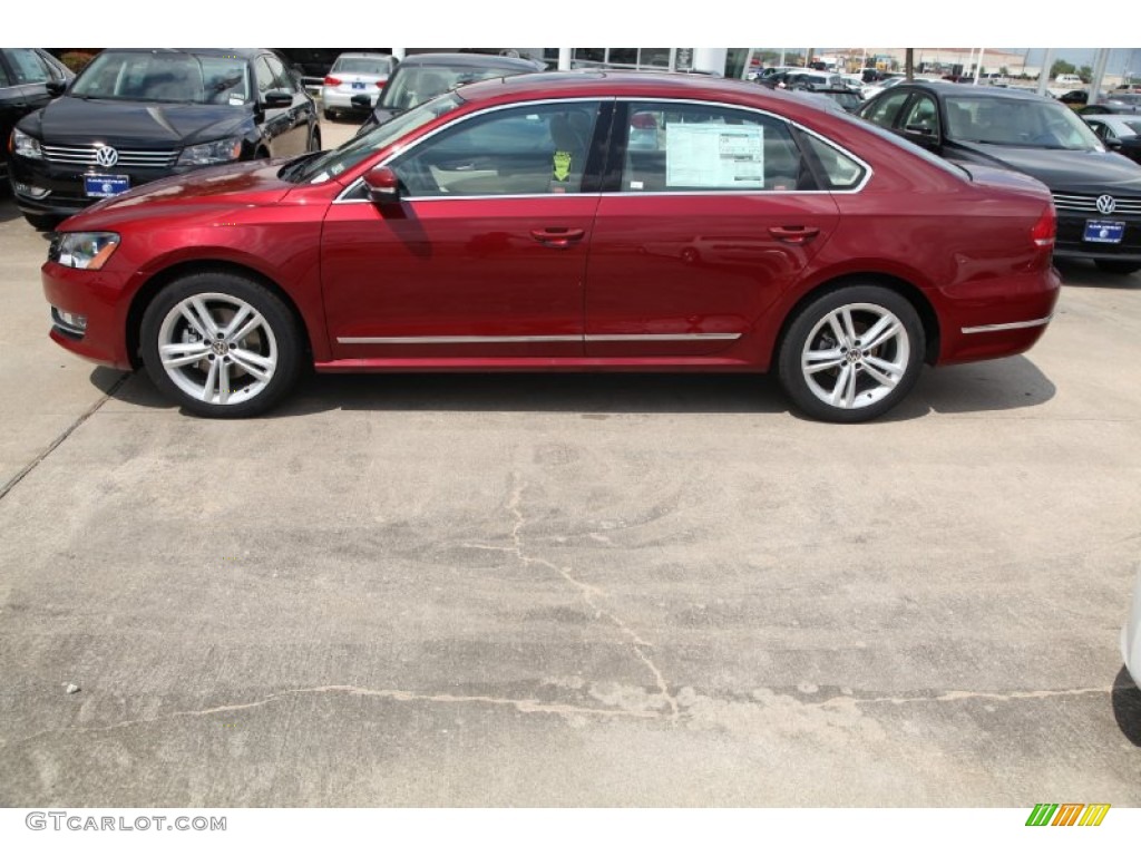 Fortana Red Metallic 2015 Volkswagen Passat SE Sedan Exterior Photo #97988152