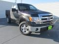 2014 Tuxedo Black Ford F150 XLT Regular Cab  photo #2