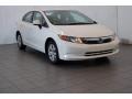 Taffeta White - Civic LX Sedan Photo No. 1