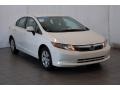 Taffeta White - Civic LX Sedan Photo No. 2