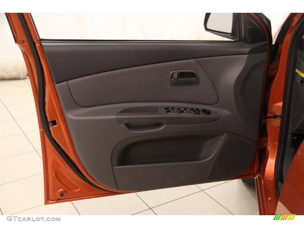 2009 Kia Rio LX Sedan Door Panel Photos